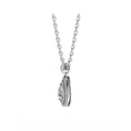 Load image into Gallery viewer, Pear Shaped Double Halo Pendant
